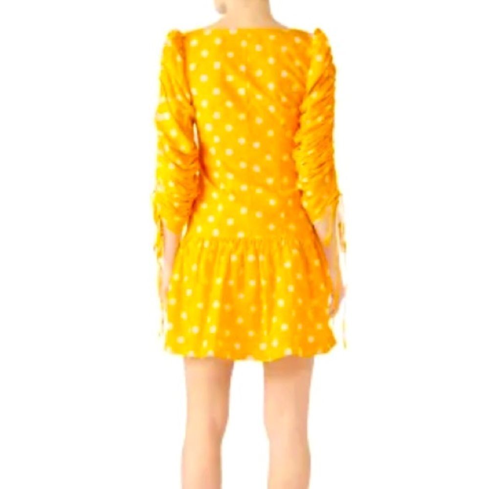 Revolve Nicholas Ruched Sleeve Button Front Dress… - image 5